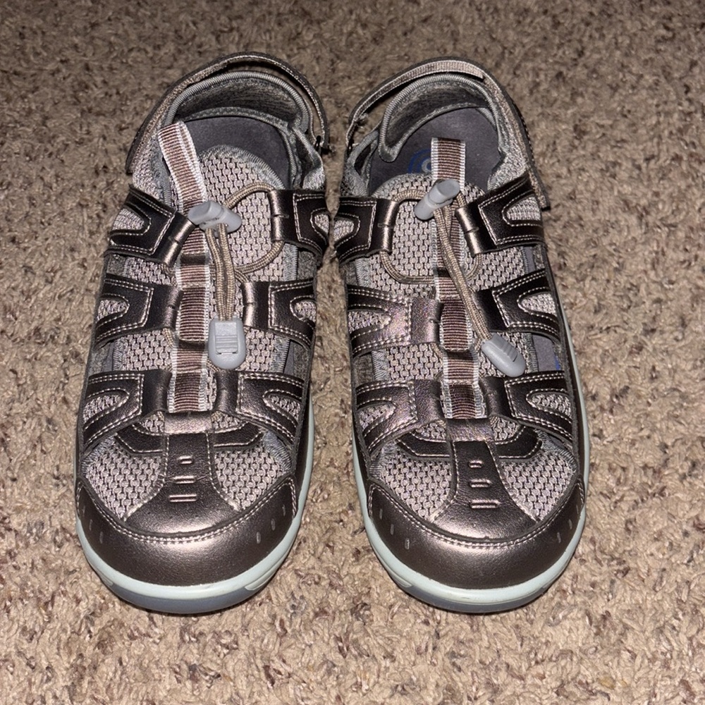 Orthofeet Women's Orthopedic Soft Microfiber Verona Sandals size 9.5 - Picture 9 of 14